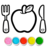 icon Kids Meals Coloring 1.2