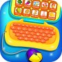 icon Alphabet Laptop Educational