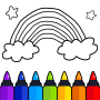 icon Coloring games for kids: 2-5 y