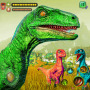 icon Crocodile vs Dinosaur Wild City Attack